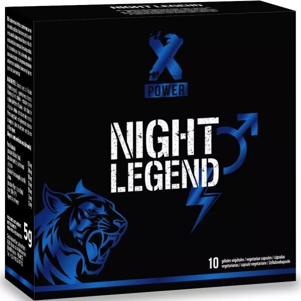 XPOWER - NIGHT LEGEND STIMULANT � ACTION RAPIDE POUR L'�RECTION ET LA PERFORMANCE 10 CAPSULES
