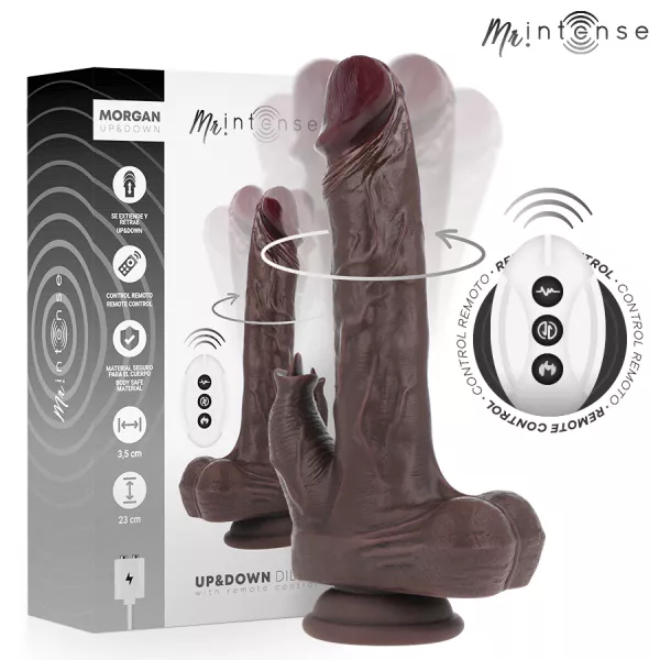 MR INTENSE - P�NIS R�ALISTE MORGAN T�L�COMMAND� 23 CM -O- 3,5 CM