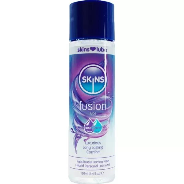 SKINS - FUSION LUBRIFIANT HYBRIDE � BASE D'EAU ET DE SILICONE 130 ML