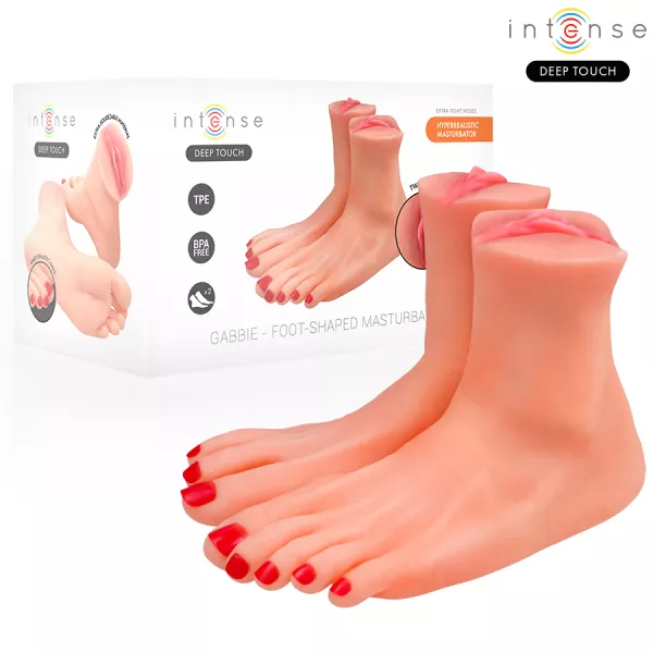 INTENSE DEEP TOUCH - GABBIE MASTUBADOR DEUX PI�CES EN FORME DE PIED