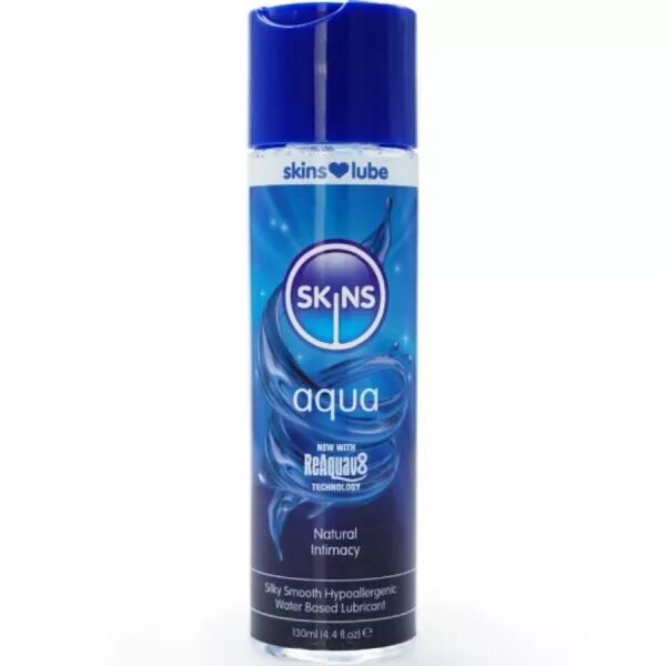 SKINS - AQUA LUBRIFIANT � BASE D'EAU 130 ML