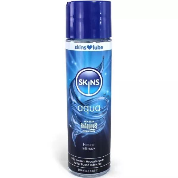 SKINS - AQUA LUBRIFIANT � BASE D'EAU 250 ML