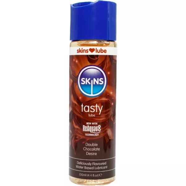 SKINS - LUBRIFIANT � BASE D'EAU DOUBLE CHOCOLAT 130 ML