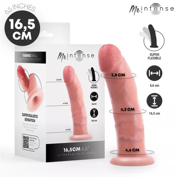 MR INTENSE - PETIT GODEMICHET TERENCE 16,5 CM -�- 4,6 CM