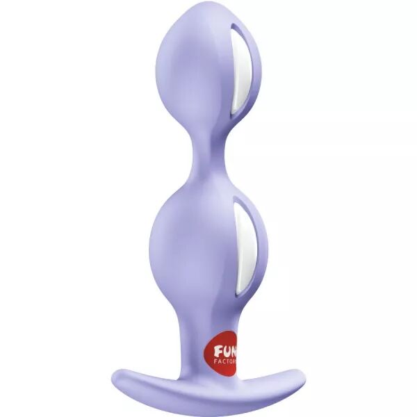FUN FACTORY - DUO DE B-BALLS PLUG ANAL VIOLET