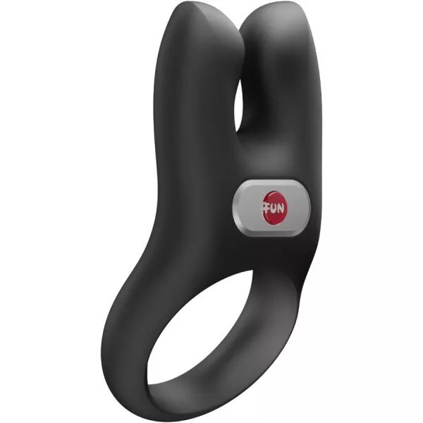 FUN FACTORY - ANNEAU P�NIS VIBRANT NOIR NOS