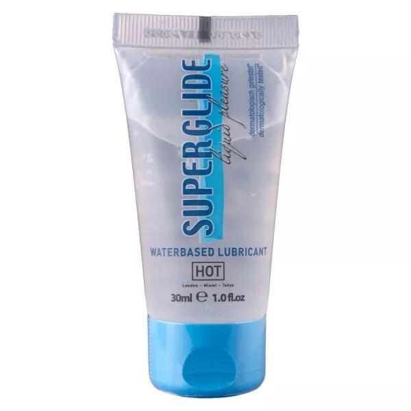 CHAUD - SUPERGLIDE LIQUID PLEASURE LUBRIFIANT � BASE D'EAU 30 ML