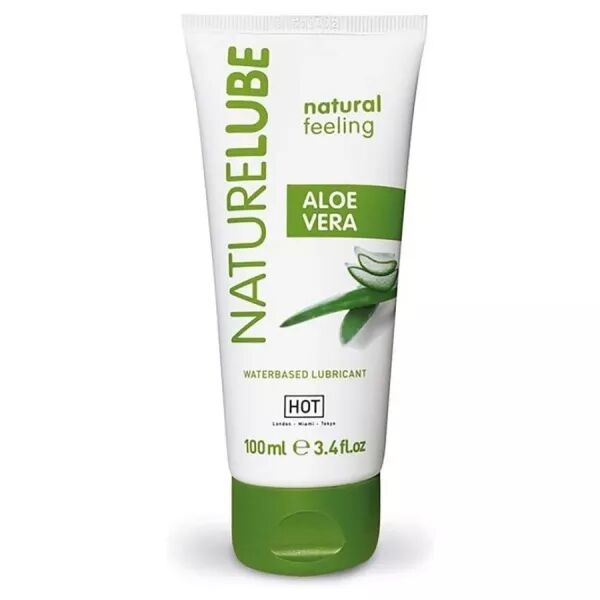 HOT - NATURE LUBE � BASE D'EAU ET D'ALOE VERA 100 ML
