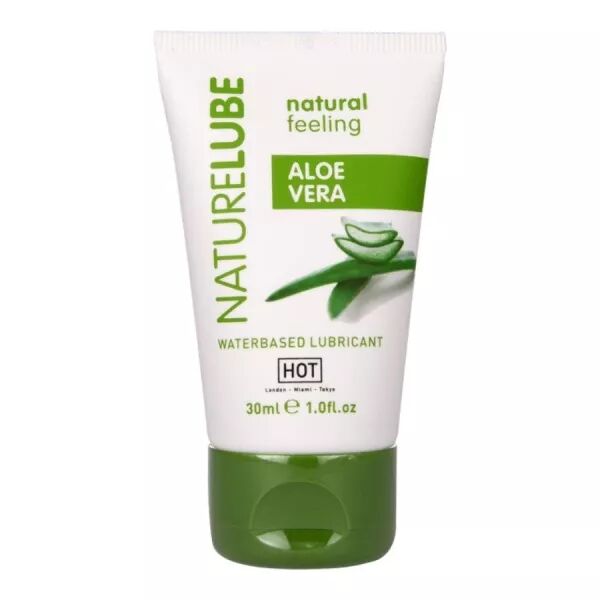 HOT - NATURE LUBE � BASE D'EAU ET D'ALOE VERA 30 ML