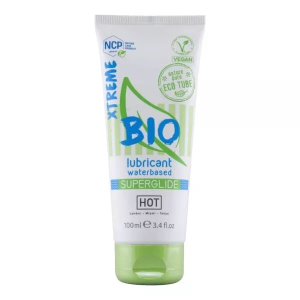 HOT - LUBRIFIANT BIO � BASE D'EAU SUPERGLIDE XTREME 100 ML