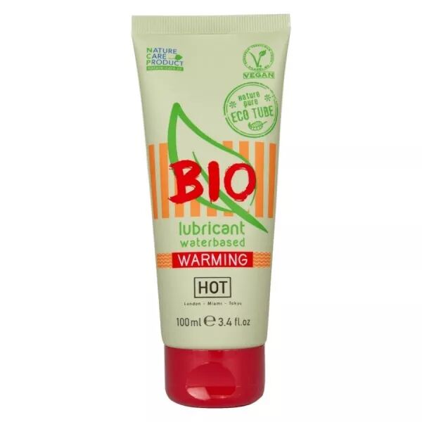 HOT - LUBRIFIANT BIO � BASE D'EAU CHAUFFANT 100 ML