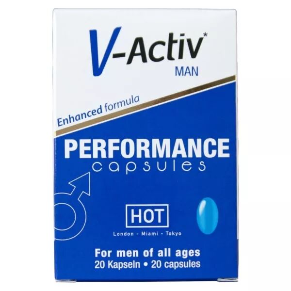 HOT - V-ACTIV CAPSULES HOMME 20 UNIT�S