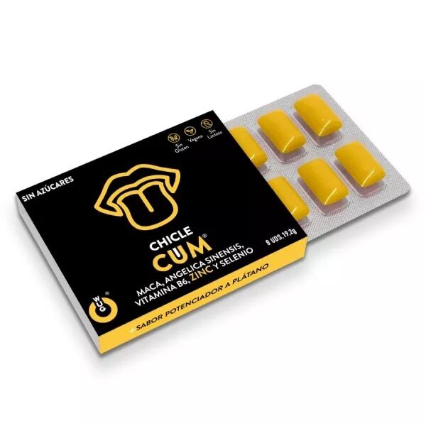 WUG SEX SENSE - AUGMENTATEUR DE SPERME ET REHAUSSEUR DE SAVEUR DE SPERME � LA BANANE 1 X 8 UNIT�S