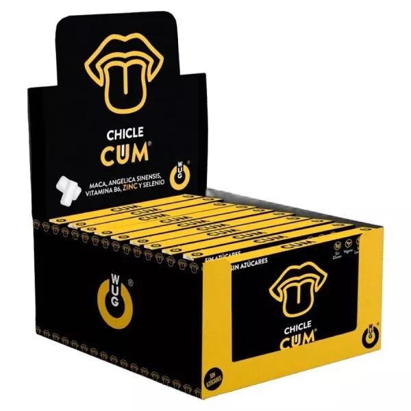 WUG SEX SENSE - AUGMENTATEUR DE CUM & REHAUSSEUR DE SAVEUR DE SPERME � LA BANANE | PR�SENTOIR 12 X 8 UNIT�S