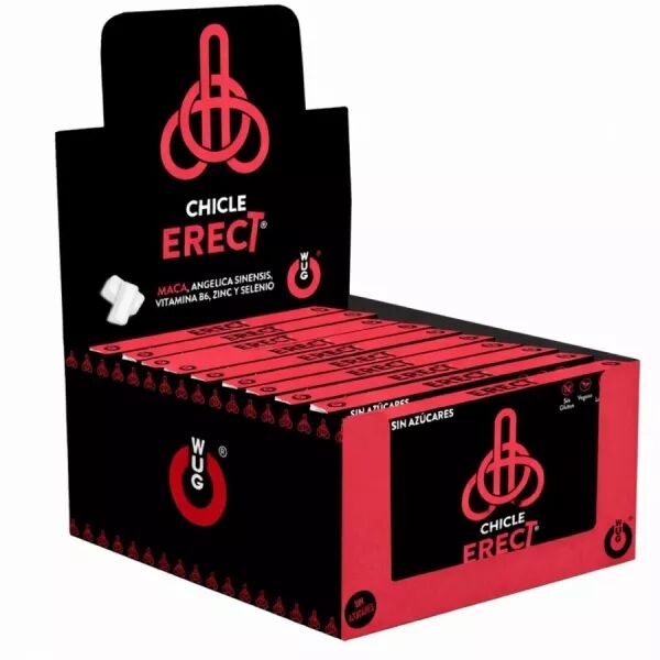 WUG SEX SENSE - AM�LIORATEUR D'�RECTION | PR�SENTOIR 12 X 8 UNIT�S