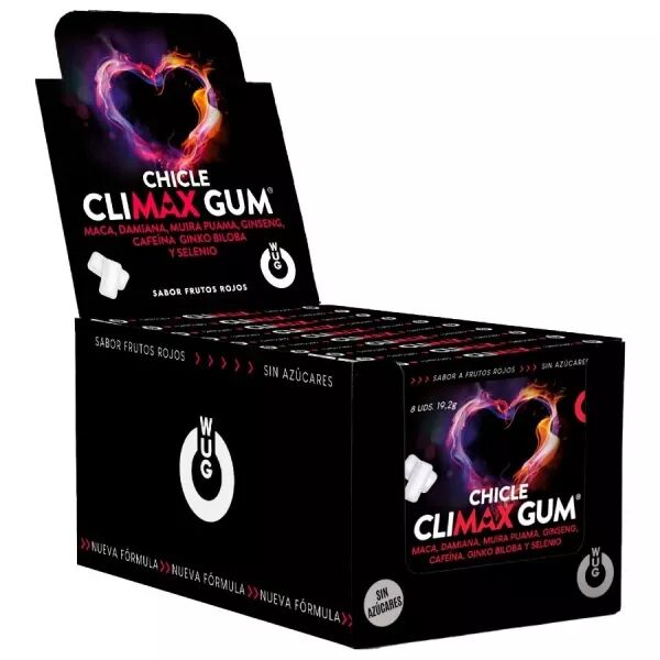 WUG SEX SENSE - CLIMAX | PR�SENTOIR 12 X 8 UNIT�S