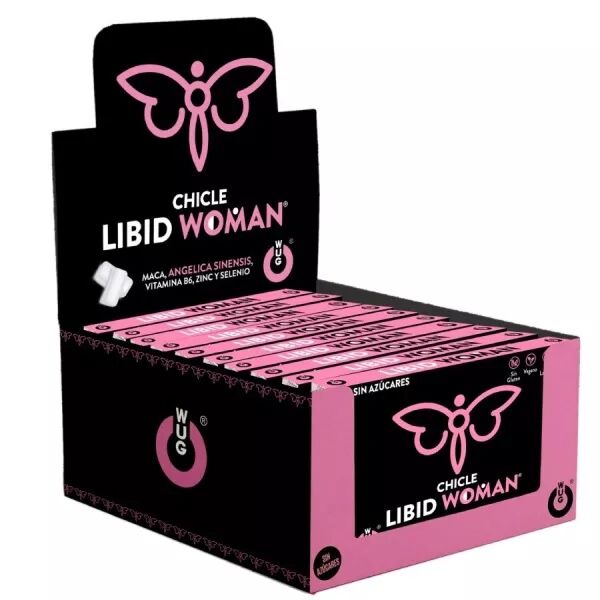 WUG SEX SENSE - AUGMENTATEUR DE LIBIDO F�MININE | PR�SENTOIR 12 X 8 UNIT�S