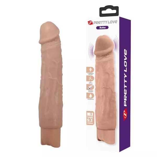 PRETTY LOVE - RUFUS VIBRATEUR FLEXIBLE ET R�ALISTE RUFUS