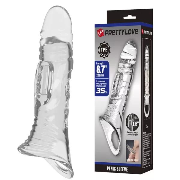 PRETTY LOVE - COUVERTURE TRANSPARENTE POUR P�NIS