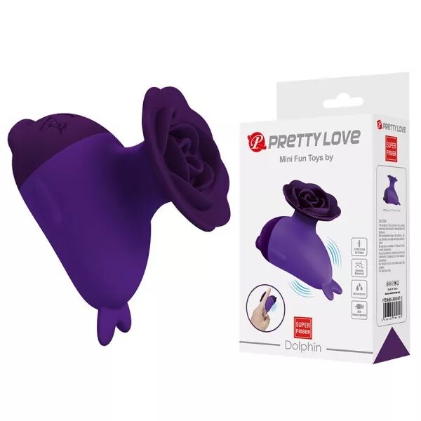PRETTY LOVE - DOLPHIN MINI VIBRATEUR AVEC CLIP