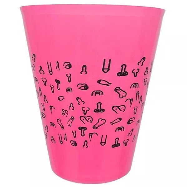 DIABLO PICANTE - TASSE FUCHSIA 500 ML AVEC P�NIS NOIRS