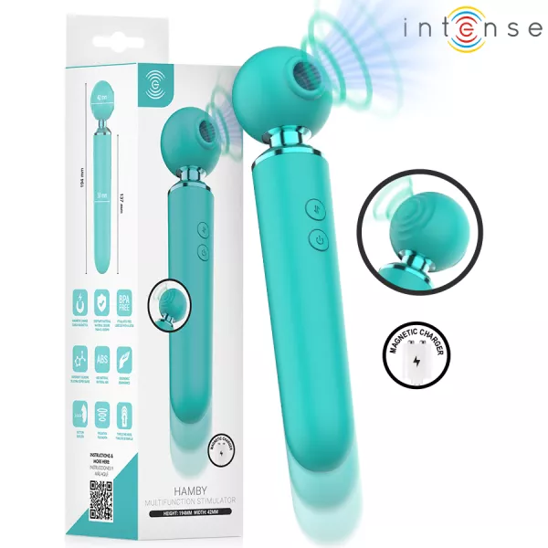 INTENSE - HAMBY STIMULATEUR MULTIFONCTIONNEL � SUCCION ET VIBRATION