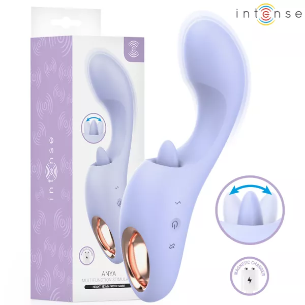 INTENSE - ANYA STIMULATEUR DE VIBRATIONS ET DE MOUVEMENTS MULTIFONCTIONNEL