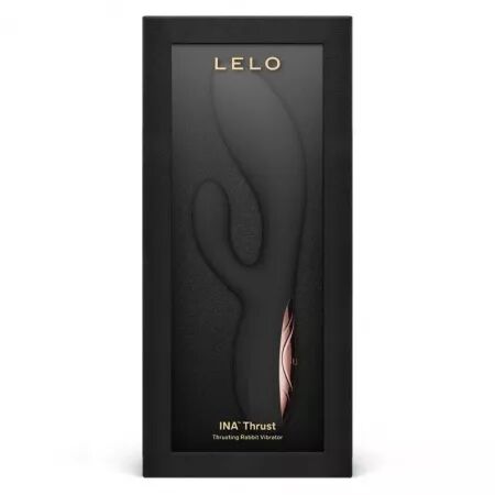 LELO - INA THRUST RABBIT VIBRATEUR &Agrave; POUSS&Eacute;E NOIR