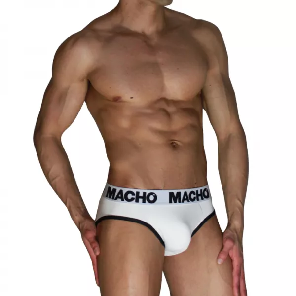 MACHO - MCH006 CLASSIQUE BLANC + NOIR XL