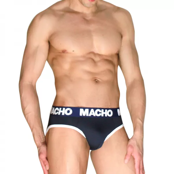 MACHO - MCH008 SLIP CLASSIQUE BLEU MARINE M