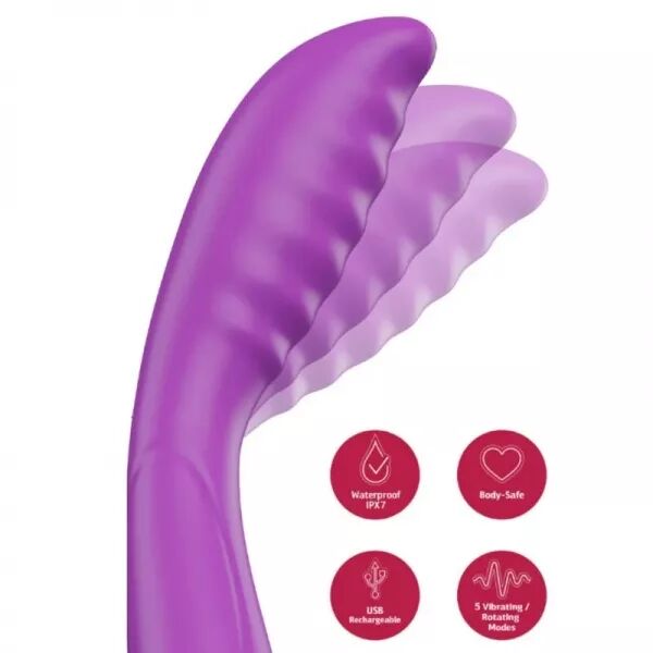 SHE.E.O - VIBRATEUR VIOLETTE � TAPOTEMENTS DU POINT G