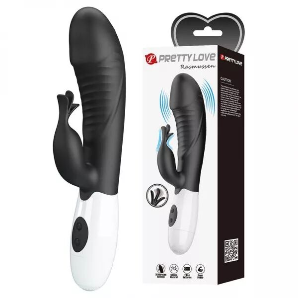 PRETTY LOVE - RASMUSSEN VIBRATEUR LAPIN 30 FONCTIONS NOIR