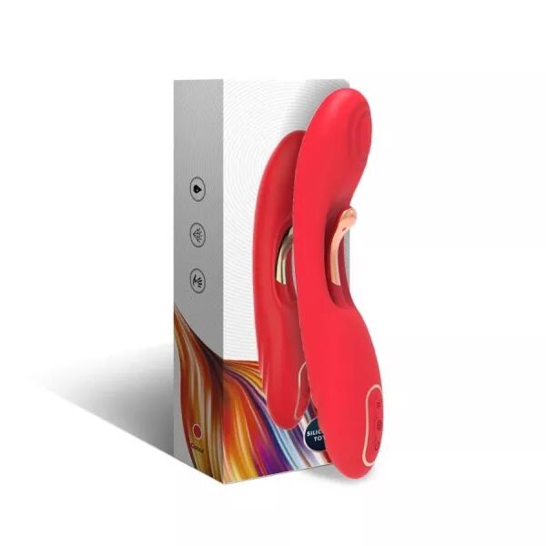 ARMONY - VIBRATEUR � LANGUE OSCILLANTE ROUGE