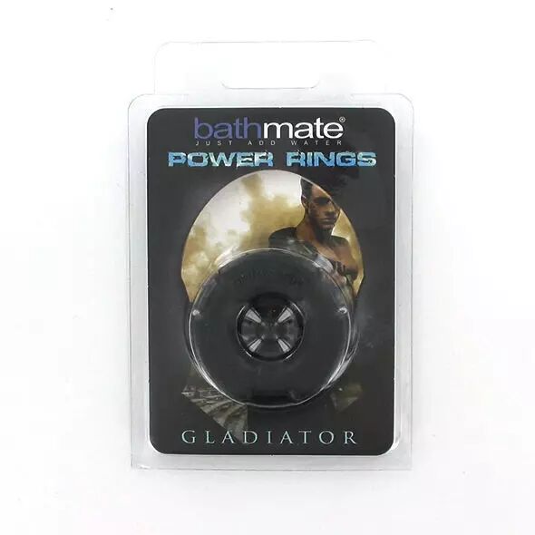 BATHMATE - ANNEAU P�NIS GLADIATEUR NOIR