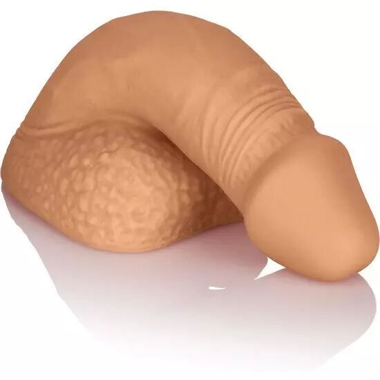 CALIFORNIA EXOTICS - EMBALLAGE SILICONE P�NIS 12.75 CM CARAMEL