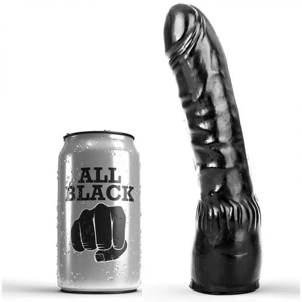 ALL BLACK - GODE NOIR R�ALISTE 20 CM