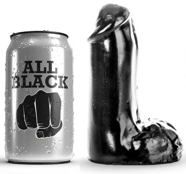 ALL BLACK - GODE R�ALISTE 13 CM