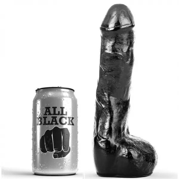ALL BLACK - PENE ANAL R�ALISTE 20 CM