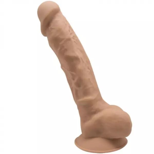 SILEXD - MOD�LE 1 P�NIS R�ALISTE PREMIUM SILEXPAN SILICONE CARAMEL 17.5 CM