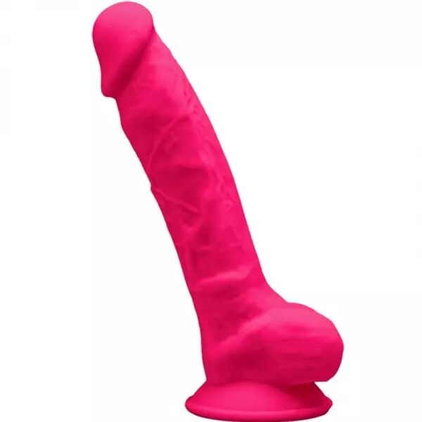 SILEXD - MOD�LE 1 P�NIS R�ALISTE PREMIUM SILEXPAN SILICONE FUCHSIA 17.5 CM
