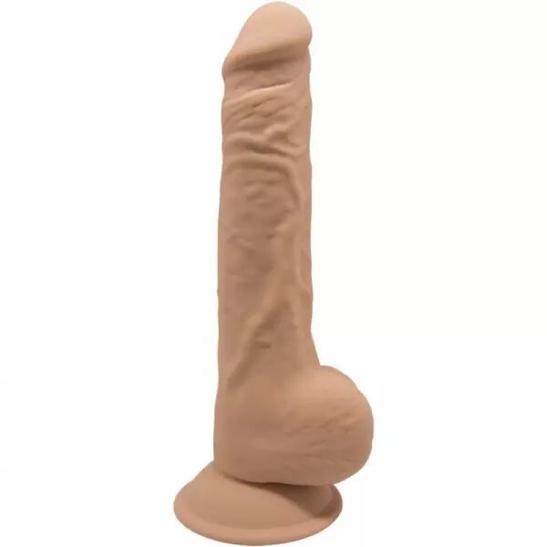 SILEXD - MOD�LE 1 P�NIS R�ALISTE PREMIUM SILEXPAN SILICONE CARAMEL 24 CM