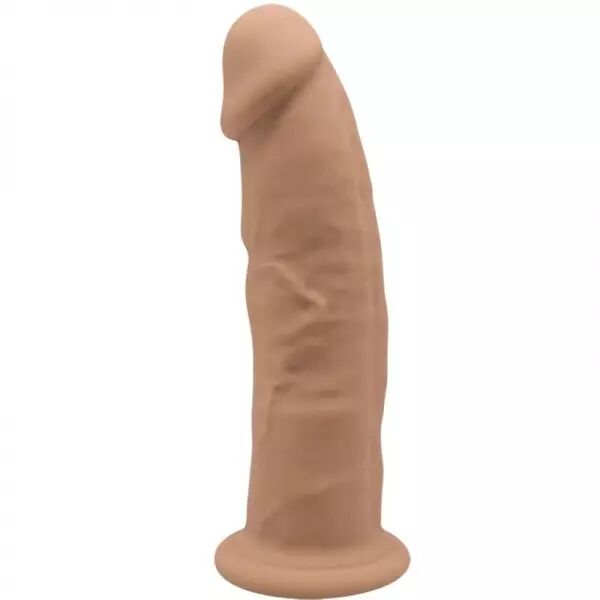 SILEXD - MOD�LE 2 P�NIS R�ALISTE PREMIUM SILEXPAN SILICONE CARAMEL 19 CM