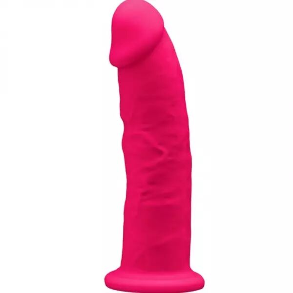 SILEXD - MOD�LE 2 P�NIS R�ALISTE PREMIUM SILEXPAN SILICONE FUCHSIA 15 CM