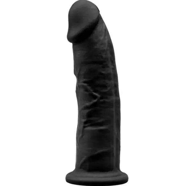 SILEXD - MOD�LE 2 P�NIS R�ALISTE PREMIUM SILEXPAN SILICONE NOIR 15 CM