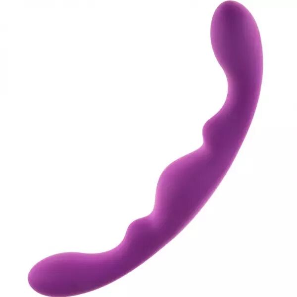 ALIVE - GODE LUNA DOUBLE P�N�TRATION SILICONE VIOLET 25 CM