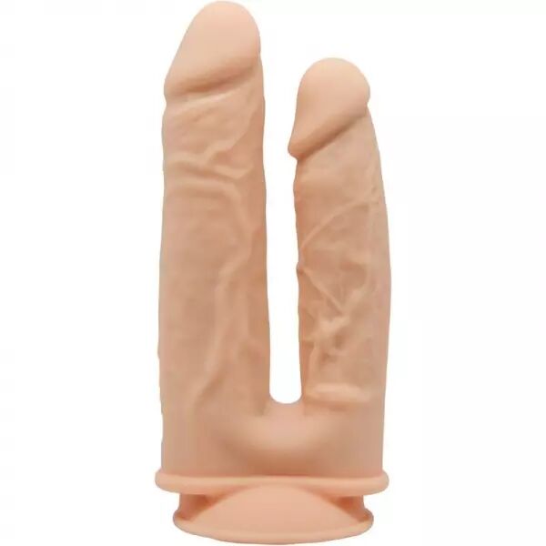SILEXD - MOD�LE 1 VIBRATEUR P�NIS R�ALISTE DOUBLE P�N�TRATION PREMIUM SILEXPAN SILICONE 17.5 / 19.5 CM