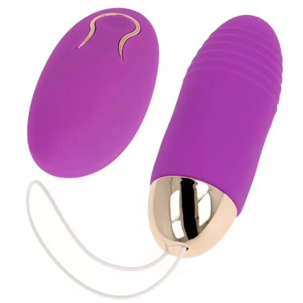 OHMAMA - �UF VIBRANT T�L�COMMANDE 10 VITESSES VIOLET