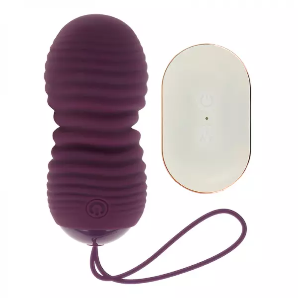 OHMAMA - T�L�COMMANDE EGG 7 MODES HAUT ET BAS VIOLET