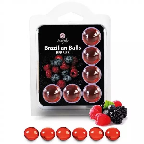 SECRETPLAY - BOULES BR�SILIENNES FRUITS DE LA FOR�T