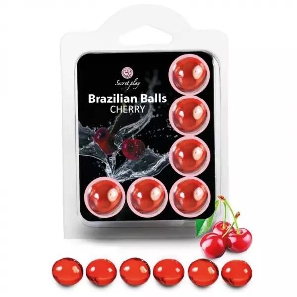 SECRETPLAY - BOULES BR�SILIENNES CERISES